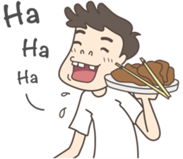 Oh man !! sticker #10422915