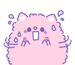Group of "Fuwamoco" cute pastel color sticker #10422961