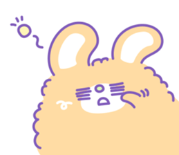 Group of "Fuwamoco" cute pastel color sticker #10422979