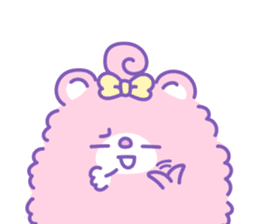 Group of "Fuwamoco" cute pastel color sticker #10422982