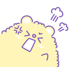 Group of "Fuwamoco" cute pastel color sticker #10422985