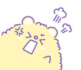 Group of "Fuwamoco" cute pastel color sticker #10422985