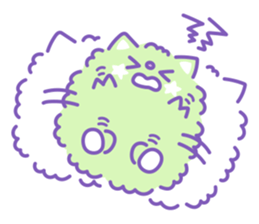 Group of "Fuwamoco" cute pastel color sticker #10422986