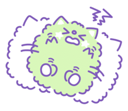 Group of "Fuwamoco" cute pastel color sticker #10422986