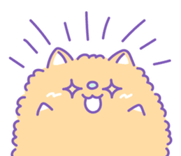 Group of "Fuwamoco" cute pastel color sticker #10422993