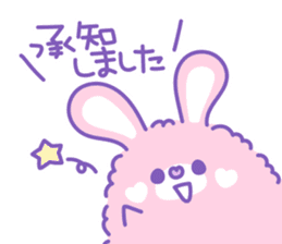 Group of "Fuwamoco" cute pastel color sticker #10422995