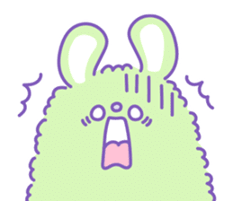 Group of "Fuwamoco" cute pastel color sticker #10422999