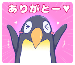 comical-penguin sticker #10423805