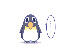 comical-penguin sticker #10423806