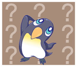comical-penguin sticker #10423813