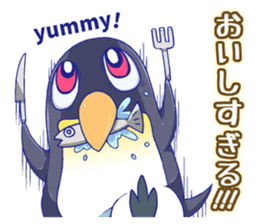 comical-penguin sticker #10423815
