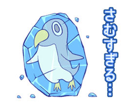 comical-penguin sticker #10423832