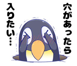 comical-penguin sticker #10423837