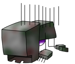 Ugly Robot sticker #10424005