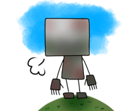 Ugly Robot sticker #10424006