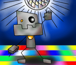 Ugly Robot sticker #10424007