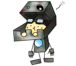 Ugly Robot sticker #10424009