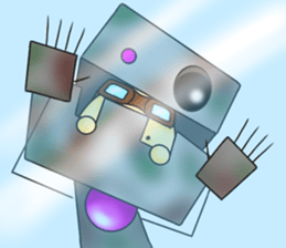 Ugly Robot sticker #10424011