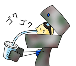 Ugly Robot sticker #10424021