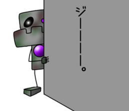 Ugly Robot sticker #10424022
