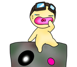 Ugly Robot sticker #10424024