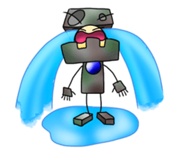 Ugly Robot sticker #10424033