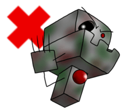Ugly Robot sticker #10424035