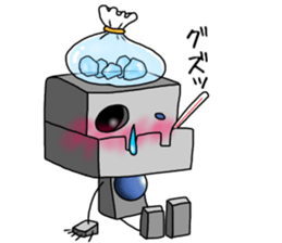 Ugly Robot sticker #10424039