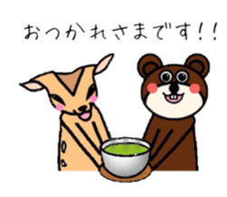 Deer&Bear sticker #10424122
