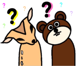Deer&Bear sticker #10424138