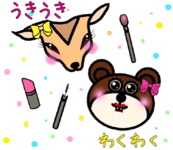 Deer&Bear sticker #10424148