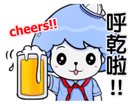 Mr. Collagen Jellyfish (NO.1) sticker #10424259