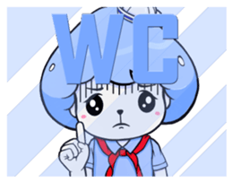 Mr. Collagen Jellyfish (NO.1) sticker #10424278