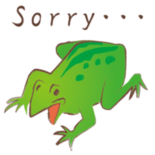 Japanese Animals (English) sticker #10424603