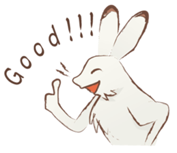 Japanese Animals (English) sticker #10424610