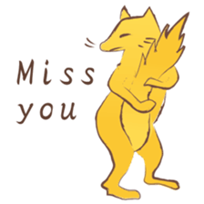 Japanese Animals (English) sticker #10424633