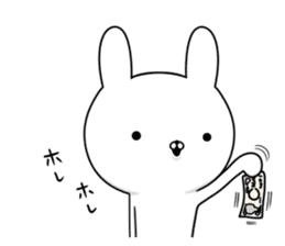 Suspect rabbit Kansai dialect version 2 sticker #10424702