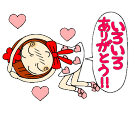 Castor bean-chan 34 sticker #10424915