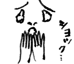 Rich expression women001 sticker #10424940