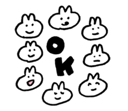 usagi love2 sticker #10424975