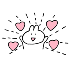 usagi love2 sticker #10424986