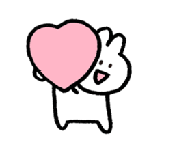 usagi love2 sticker #10424989