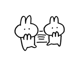 usagi love2 sticker #10424997