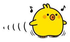 Plump Little Chick sticker #10425362