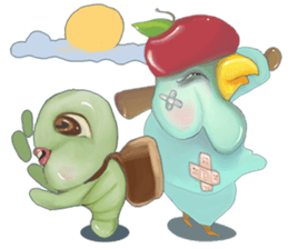 duangsuay worm sticker #10425652