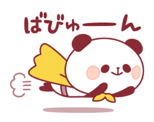 panda pleasantly sticker #10425807