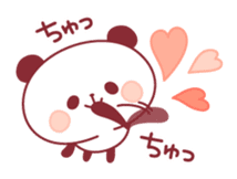 panda pleasantly sticker #10425808