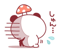 panda pleasantly sticker #10425826