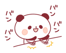 panda pleasantly sticker #10425837