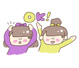 yurukawa girls sticker #10425881